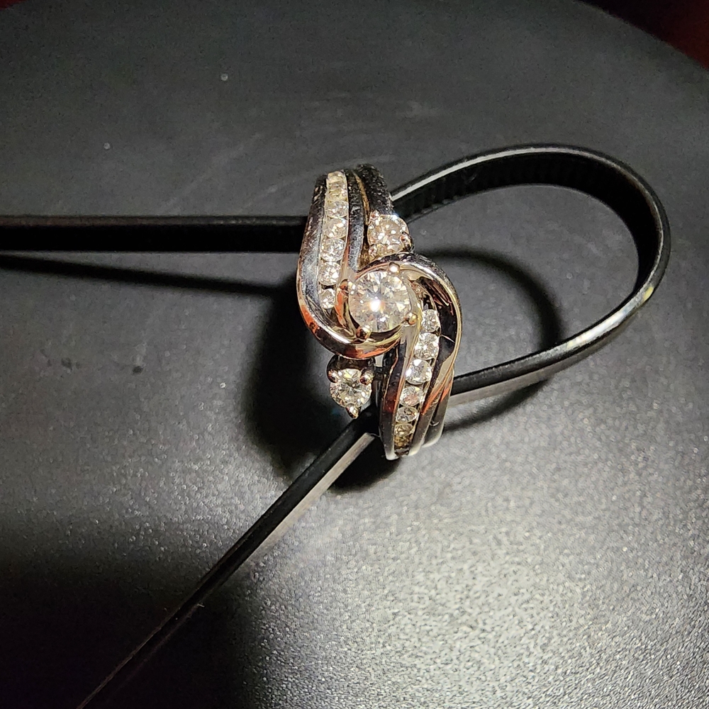 Diamond Bridal Set - image 1